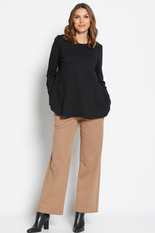 Philosophy Redleigh Ponte Panel Tunic | Black