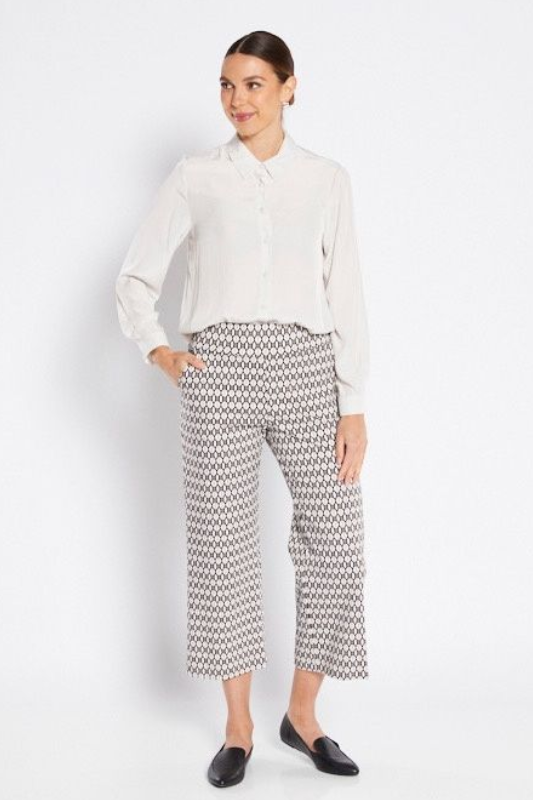 Philosophy Ticket 7/8 Culotte Pant | Jewels Stone Print