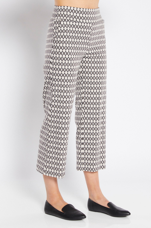 Philosophy Ticket 7/8 Culotte Pant | Jewels Stone Print
