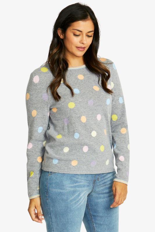 Ping Pong Abigail Pullover | Grey Marle