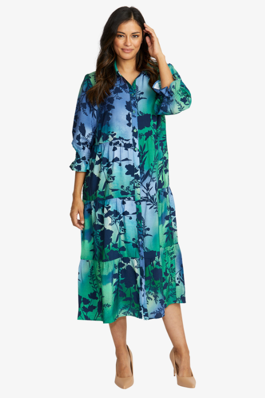 Ping Pong Aurora Dress | Aurora Print