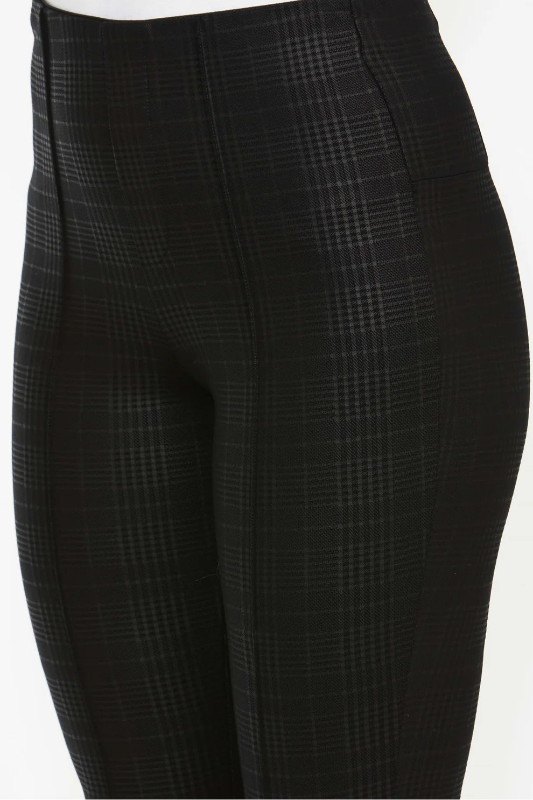 Ping Pong Check Print Ponte Pant