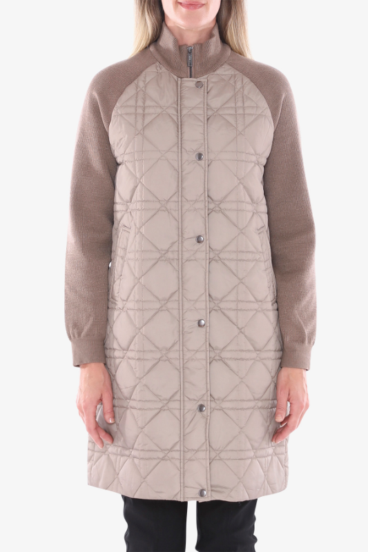 Ping Pong Dylan Spliced Jacket | Taupe