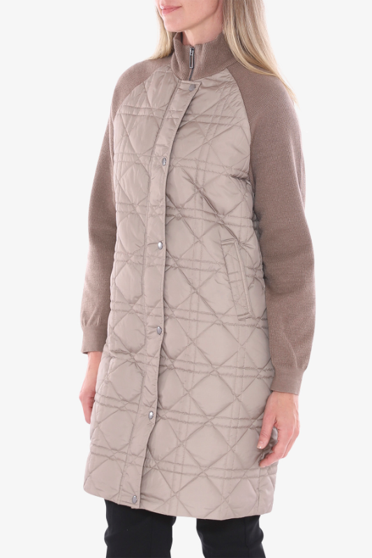 Ping Pong Dylan Spliced Jacket | Taupe