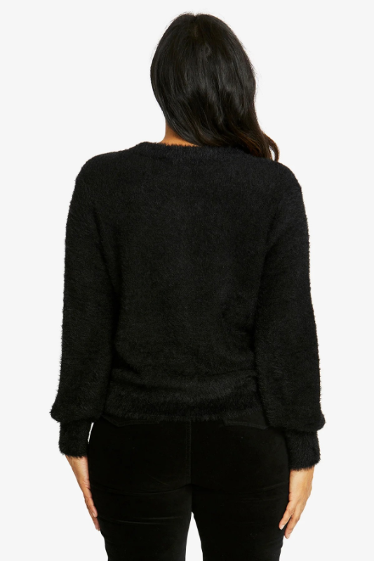 Ping Pong Louise Cardigan | Black