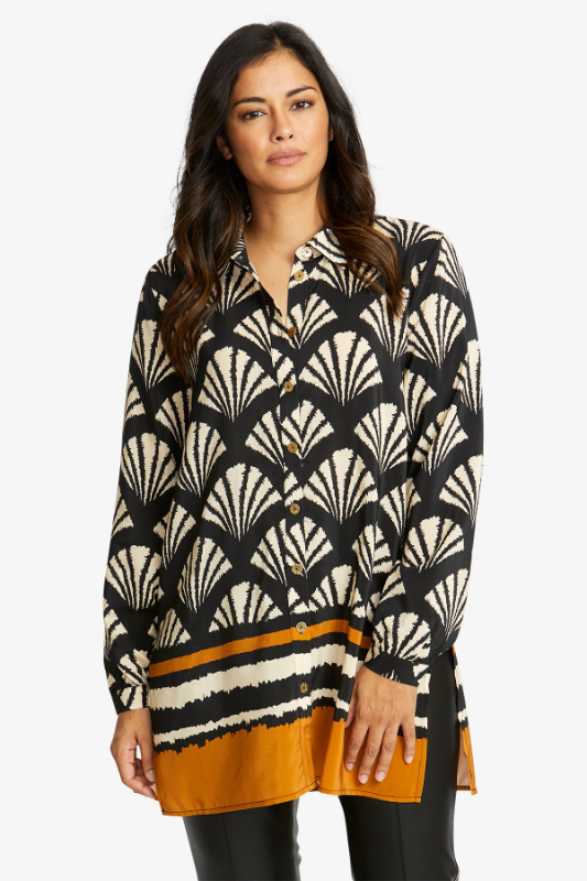 Ping Pong Marais Tunic Shirt | Marais Print