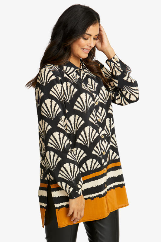 Ping Pong Marais Tunic Shirt | Marais Print