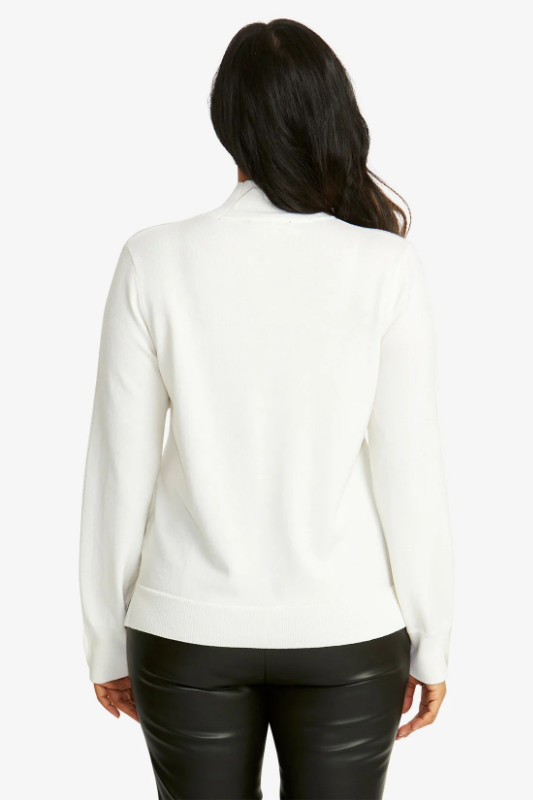 Ping Pong Merino Turtle Neck Pullover | Ivory