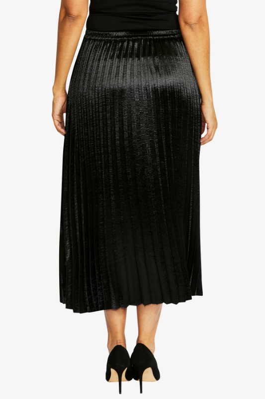 Ping Pong Shimmer Skirt | Black