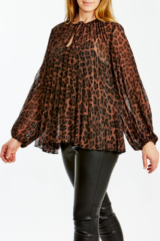 Ping Pong Tangier Print Blouse