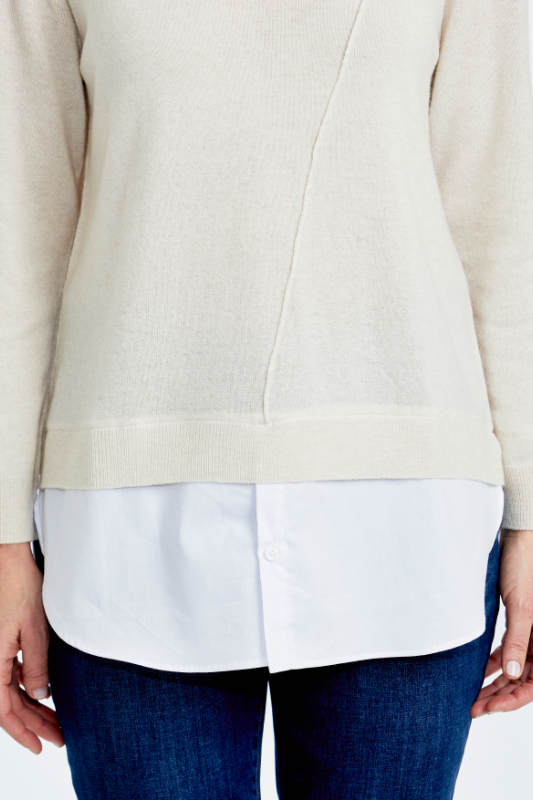 Ping Pong Twofer Pullover