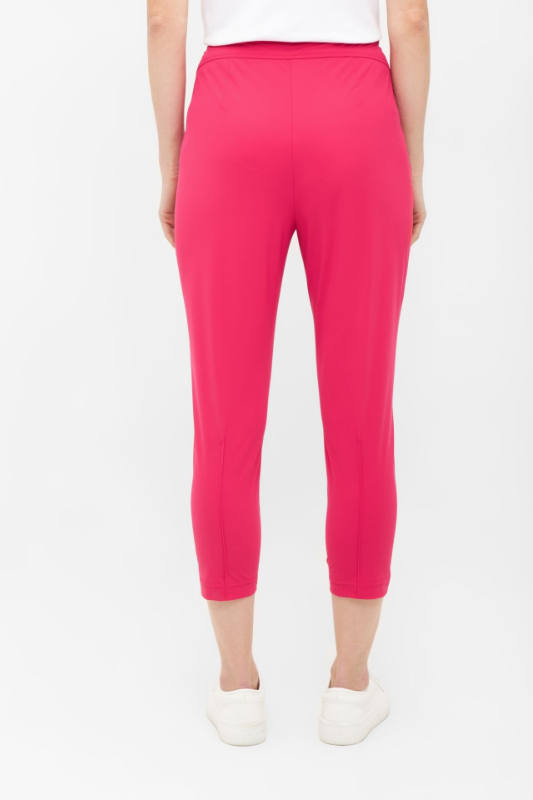 Raffaello Rossi Azra 6/8 Hightech Jersey Pant | Deep Pink | 508868