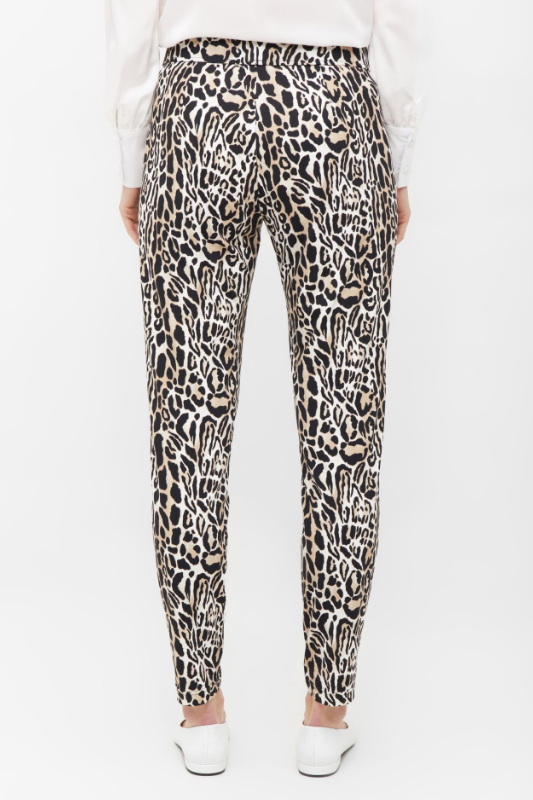 Raffaello Rossi Candice O Metropolic Leo Pant | Beige Graphical | 261921