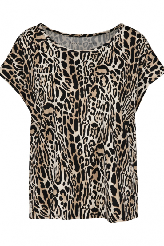 Raffaello Rossi Grit Top | Beige Graphical | 1604