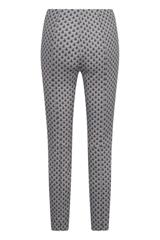 Raffaello Rossi Penny Pant | Colour Bow | Light Brown Graphical | 212968