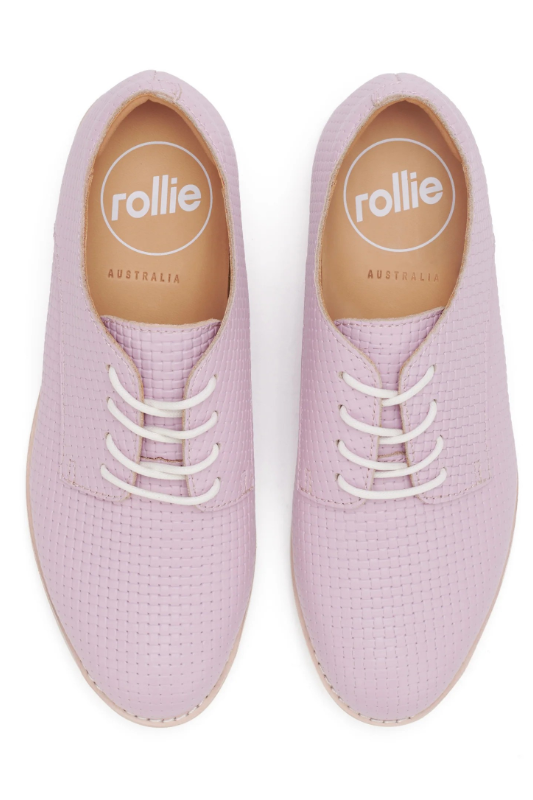 Rollie Nation Derby Embossed | Lilac