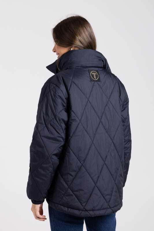 Two T's Puffer Jacket | French Navy