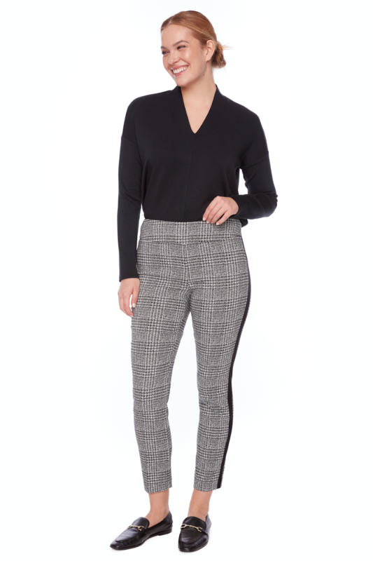 Up! Arctic Plaid Techno Ankle Pant | Arctic Plaid | 68235UP