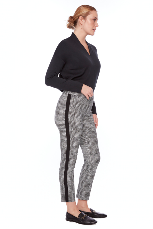 Up! Arctic Plaid Techno Ankle Pant | Arctic Plaid | 68235UP