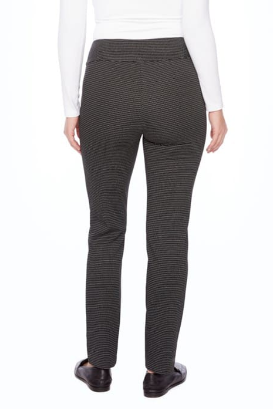 Up! Checker Jacquard Slim Ankle Pant | 68273UP