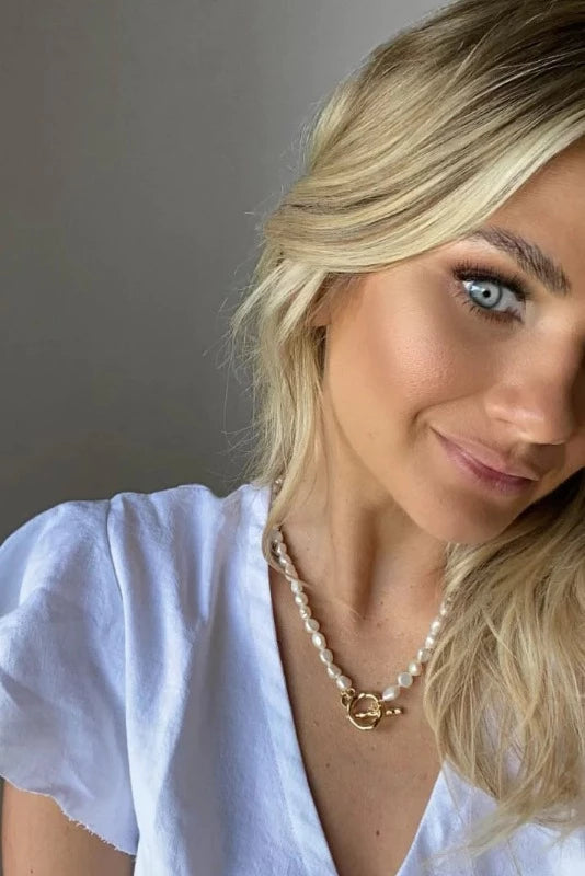 Liberte Beatrix Pearl Necklace