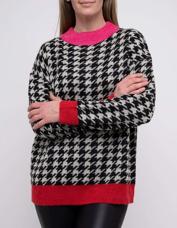 Ping Pong Harlequin Pullover