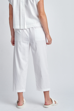 Load image into Gallery viewer, Cloth Paper Scissors Front Pocket Cotton Pants in White
