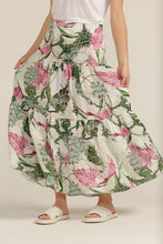 Load image into Gallery viewer, Cloth Paper Scissors Lili Skirt in Pink Palm Print
