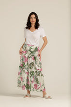 Load image into Gallery viewer, Cloth Paper Scissors Lili Skirt in Pink Palm Print
