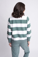 Load image into Gallery viewer, Cloth Paper Scissors Stripe Sweater in Forest
