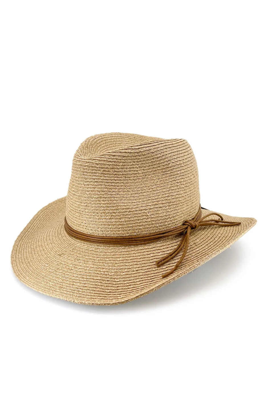 Canopy Bay Brampton Natural Raffia Fedora 