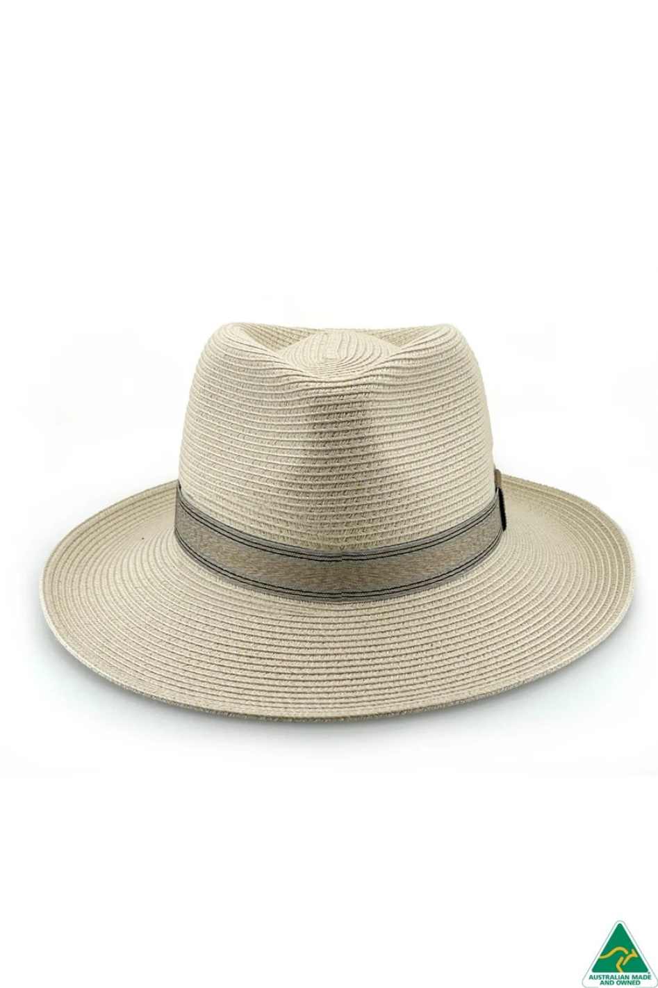 Canopy Bay Claremont Fedora in Ivory