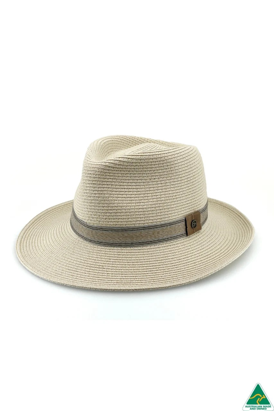 Canopy Bay Claremont Fedora in Ivory