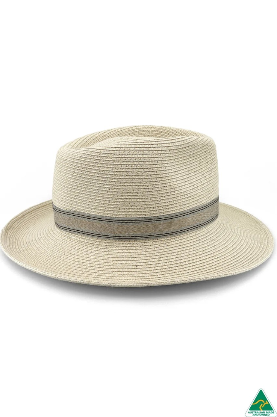 Canopy Bay Claremont Fedora in Ivory