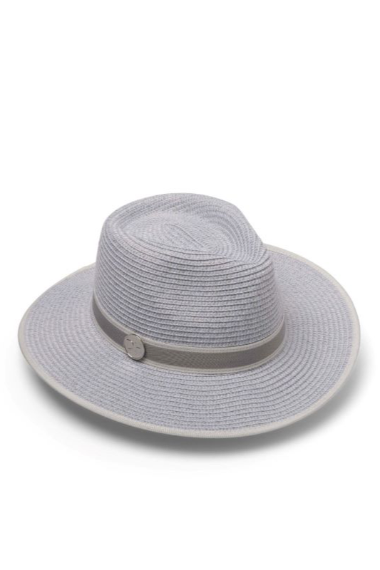 Canopy Bay Coolum Hat in Mixed Grey by Deborah Hutton