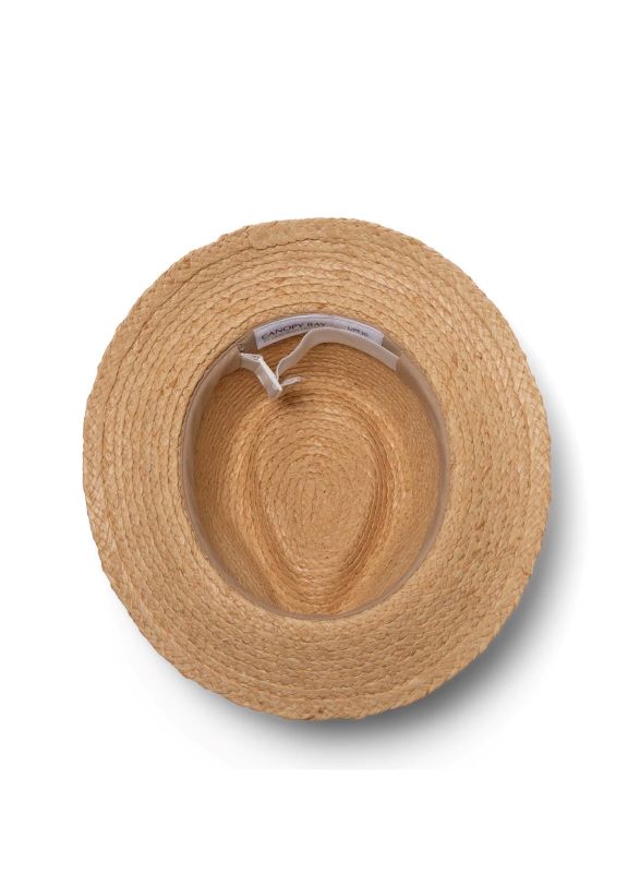Canopy Bay Marseille Hat | Natural/Blue | by Deborah Hutton