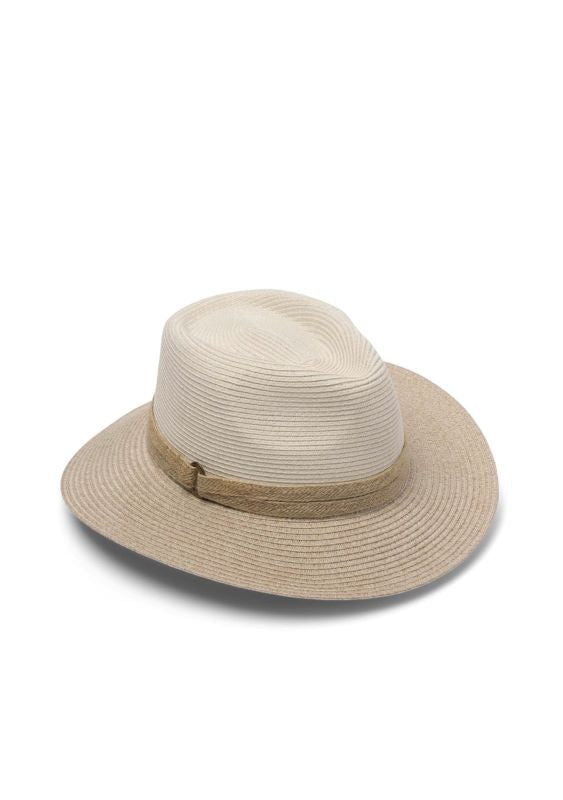 Canopy Bay Parsley Hat | Ivory/Mix Camel | by Deborah Hutton