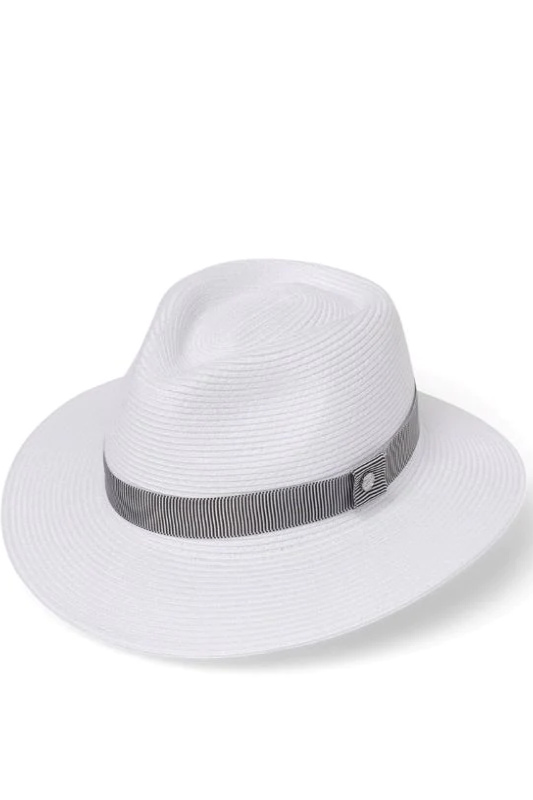 Canopy Bay Sawgrass Hat | White/Navy | by Deborah Hutton