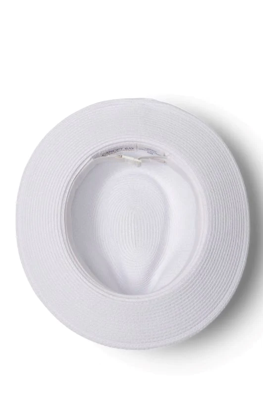 Canopy Bay Sawgrass Hat | White/Navy | by Deborah Hutton