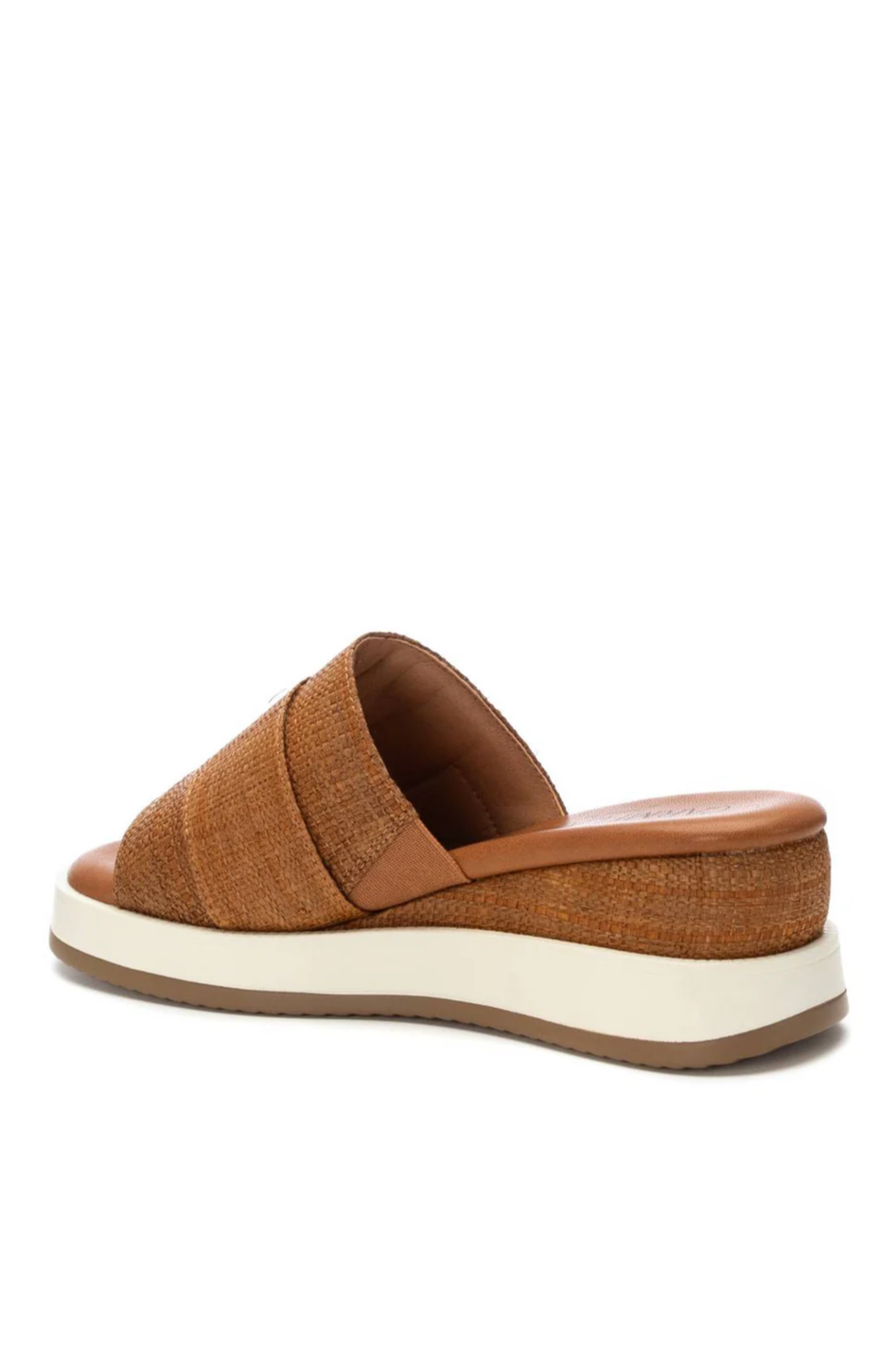 Carmela Leather Mule in Camel 