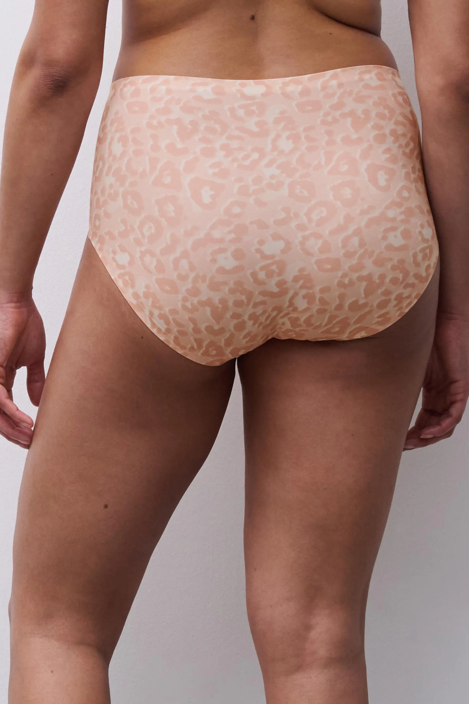 Chantelle High Waisted Brief Leo Blush