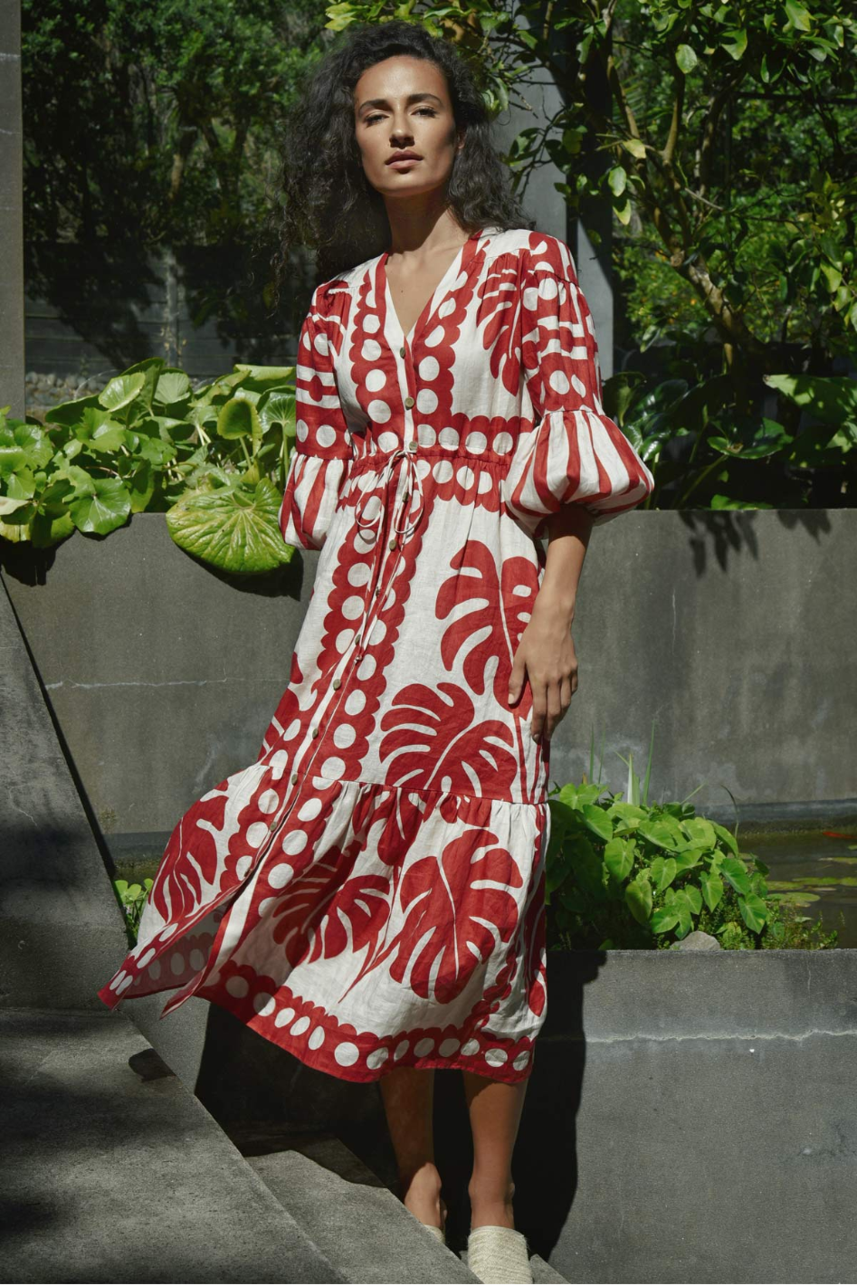 Cooper Naturally Gifted Dress | Sigh of Releaf | By Trelise Cooper