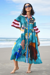 Cooper World's Away Dress | Ocean Wonderland | By Trelise Cooper