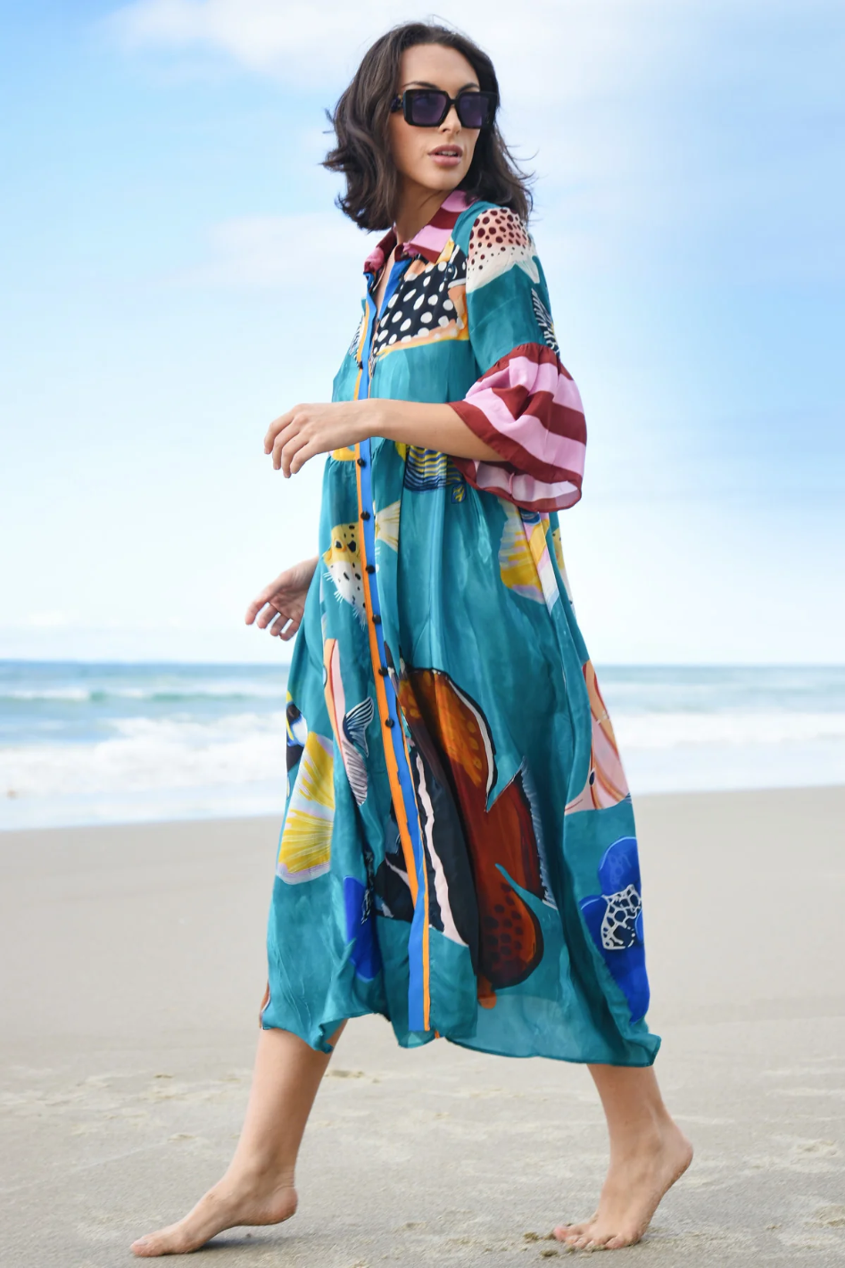 Cooper World's Away Dress Ocean Wonderland By Trelise Cooper