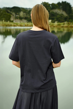 Load image into Gallery viewer, Curate Bow&#39;tiful Day Top | Black | By Trelise Cooper
