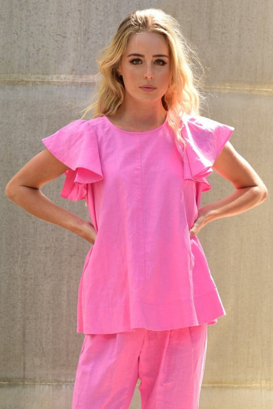 Curate Call To Arms Top by Trelise Cooper | Pink