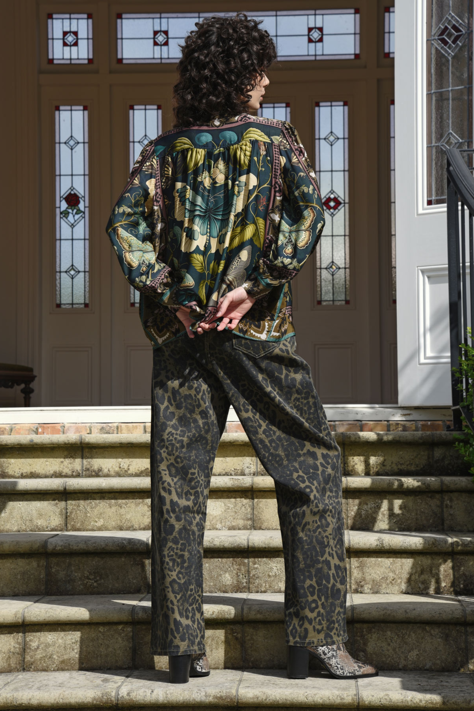 Curate Kick Back Jean | Leopard | by Trelise Cooper