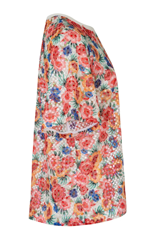 Curate Picture Perfect Top | Floral Sequins | By Trelise Cooper