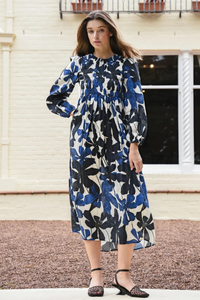 Curate Romance is Shirring Dress | Grow Wild | by Trelise Cooper