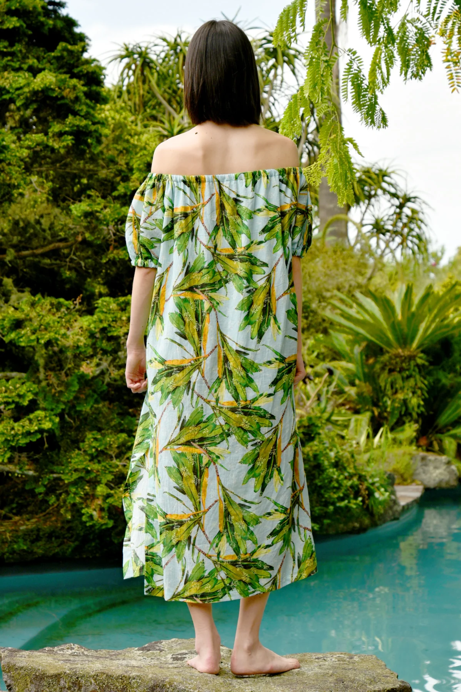 Curate Shoulder On Dress | Sky of Love | By Trelise Cooper